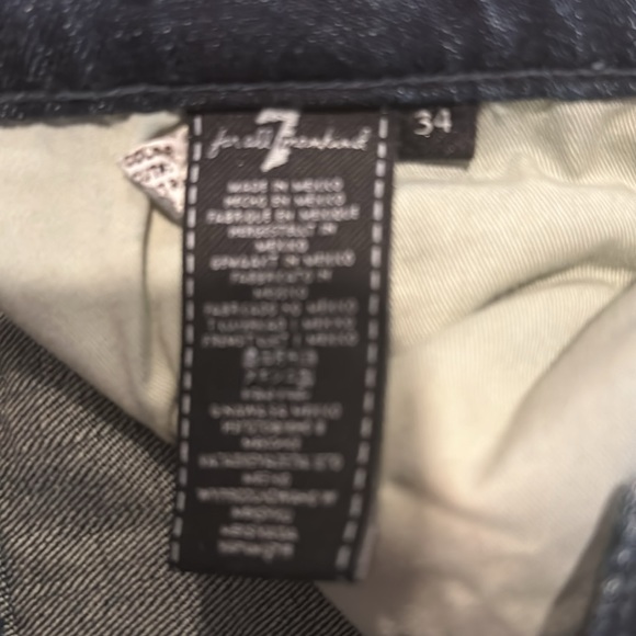 7 for mankind jeans, men’s size 34 - Picture 3 of 5